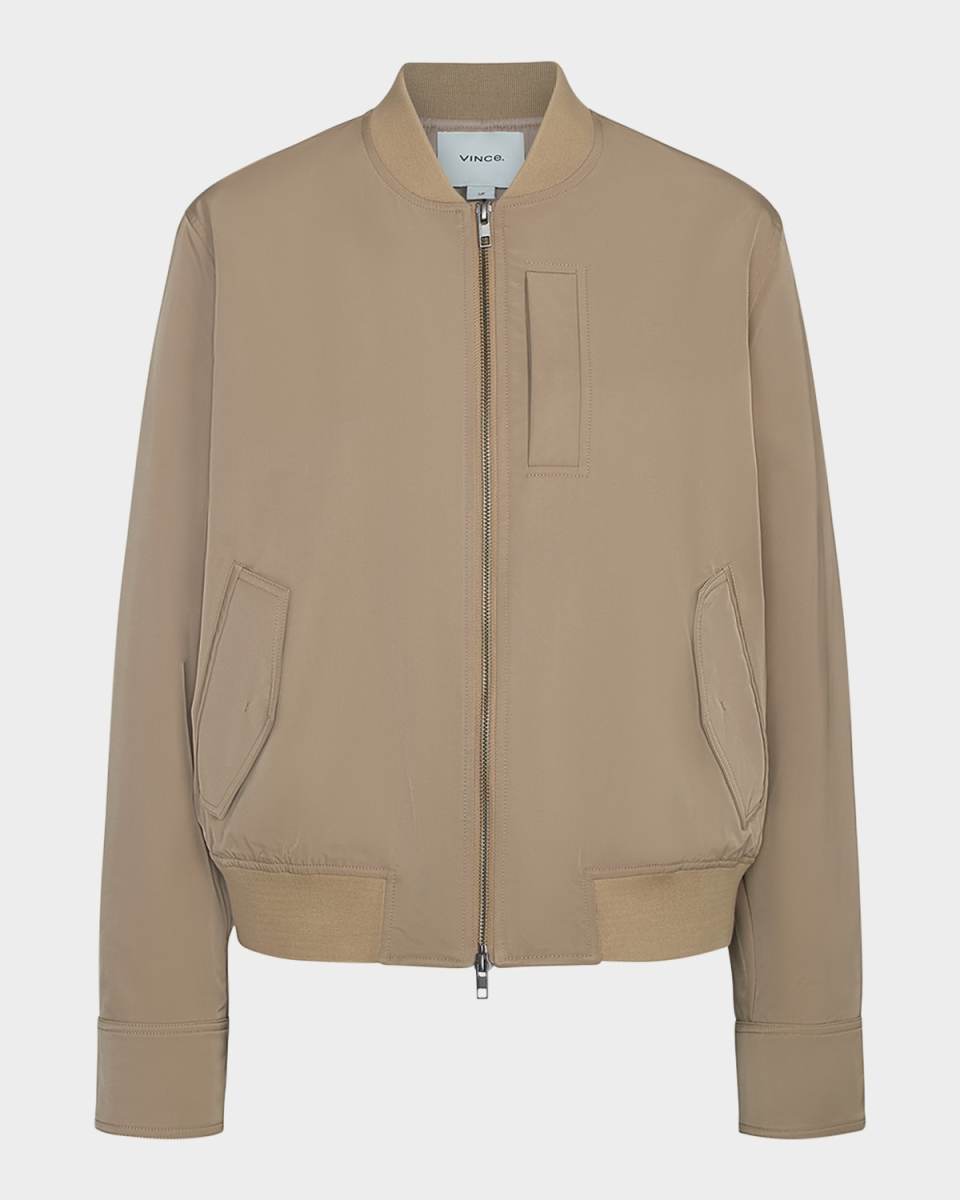 Relaxed Technical Bomber Jacket